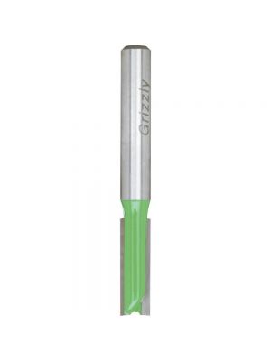 Double Fluted Straight Bit, 1/4